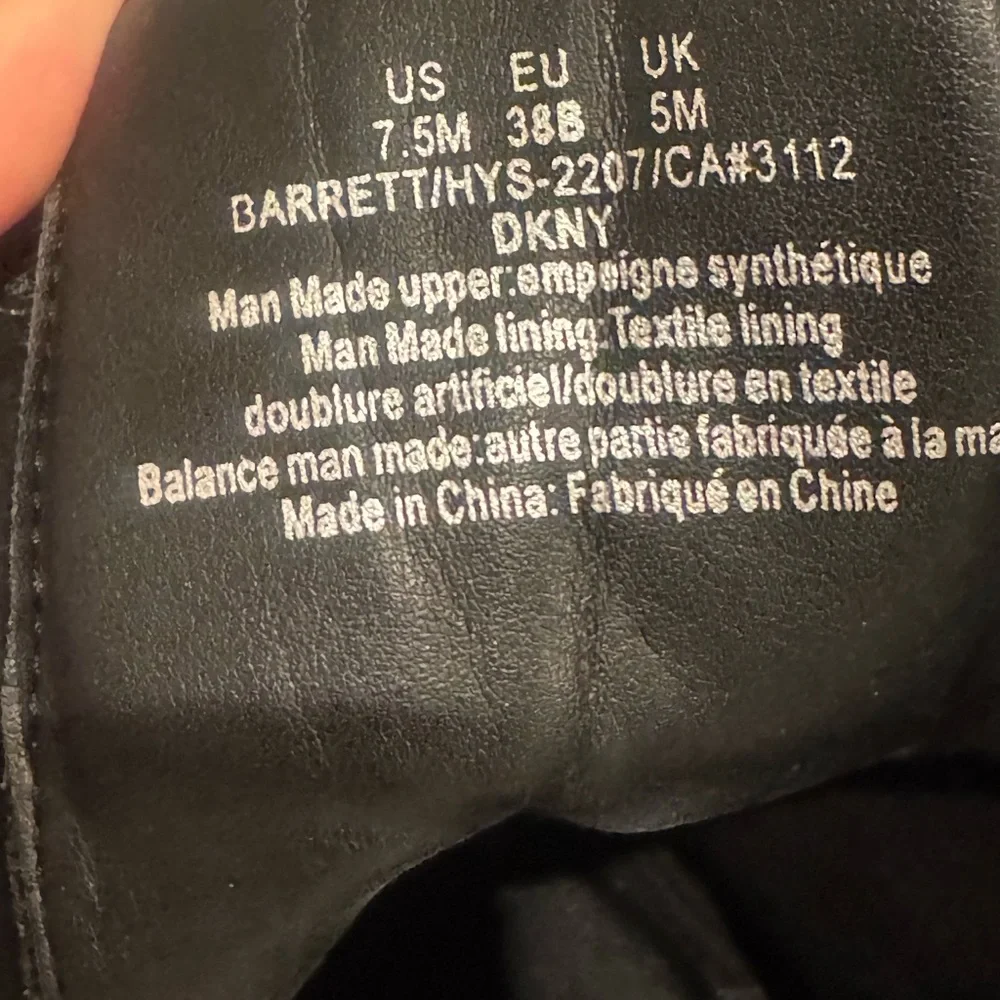 DKNY Women's Black Ankle Boots - Picture 5 of 5